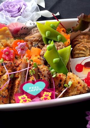卯月21 ポーク香草焼き弁当-レシピのメイン写真