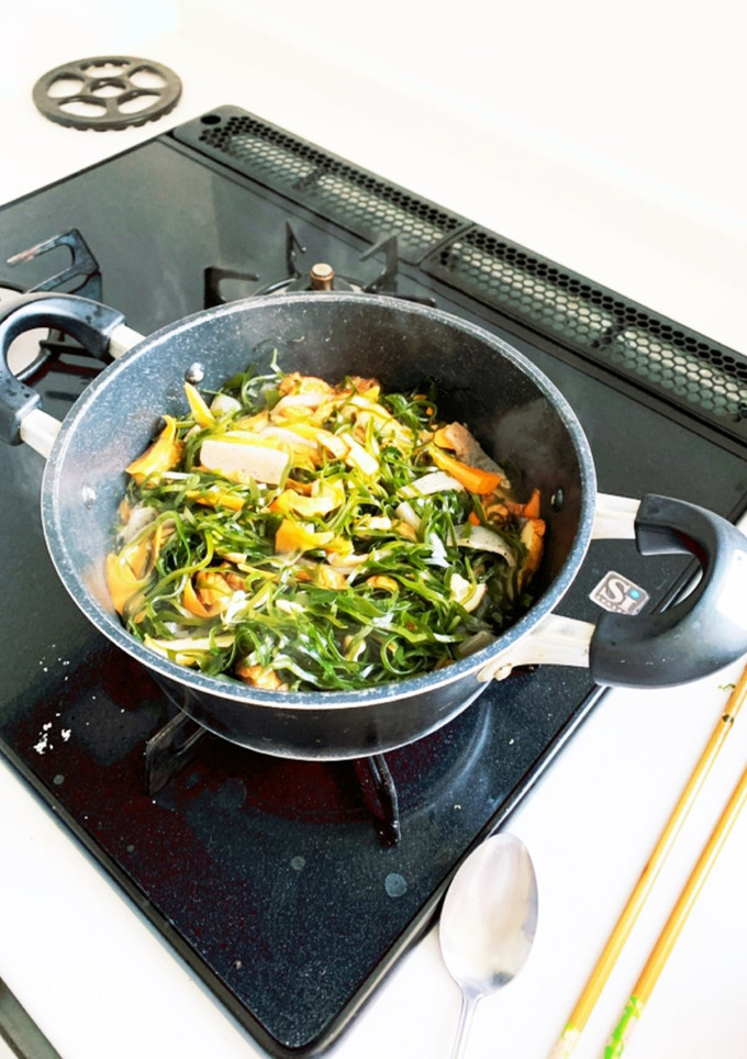 切り昆布とさつま揚げの煮物-レシピのメイン写真