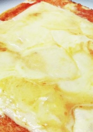 なんちゃって☆楽々ピザトースト♪-レシピのメイン写真