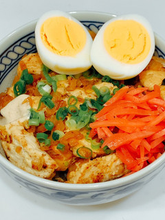 ハニーマスタードチキン丼-レシピのメイン写真