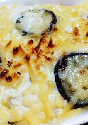 豆腐で作るホワイトソースのなすグラタン!-レシピのメイン写真