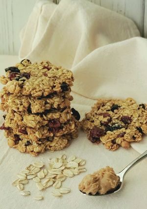 ピーナッツバターとオートミールのクッキー-レシピのメイン写真