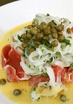 生ハムのサラダ　ソースヴィネグレット-レシピのメイン写真