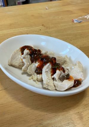 お家で居酒屋　5食材で手軽なよだれ鶏-レシピのメイン写真