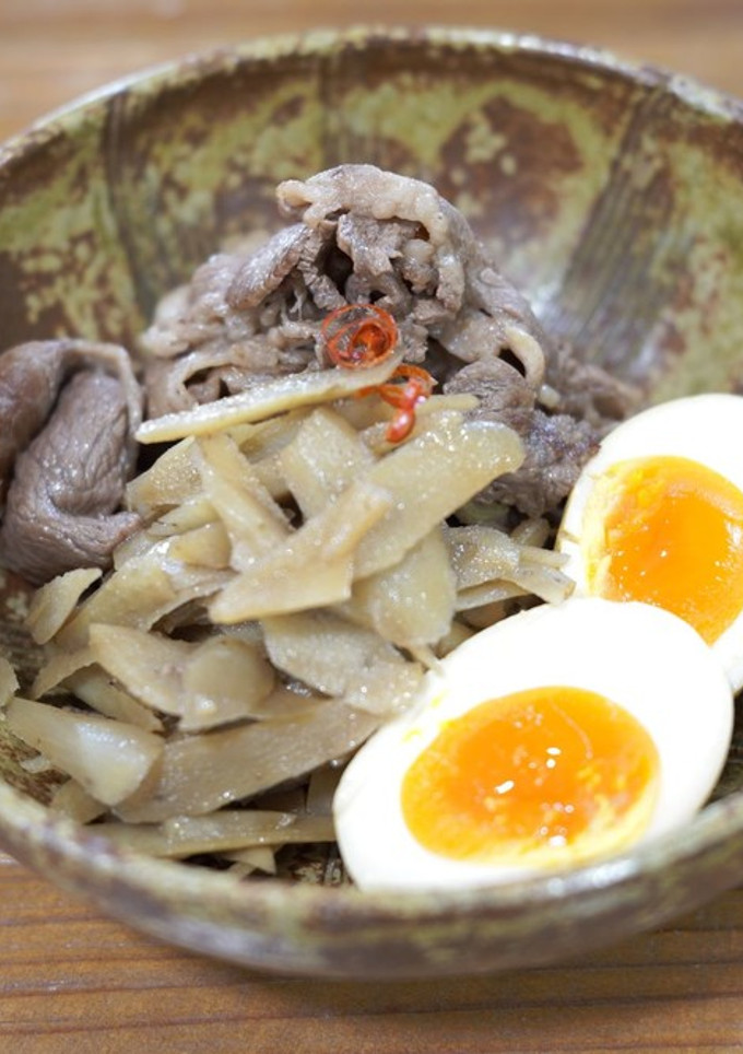 牛肉とささがきのさっと煮-レシピのメイン写真