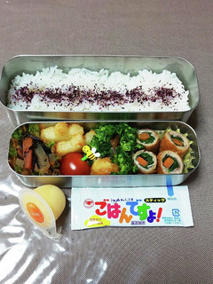 4月 中学生のお弁当②-レシピのメイン写真