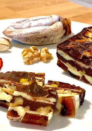 ドライフルーツたっぷりミルフィーユチョコ-レシピのメイン写真