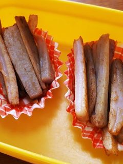 弁当冷凍作りおき☆カレーキンピラレンコン-レシピのメイン写真