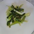 簡単チンゲン菜の中華炒め