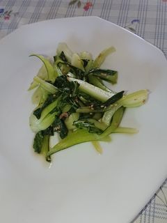 簡単チンゲン菜の中華炒め-レシピのメイン写真