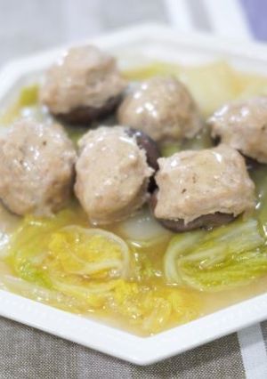 しいたけの肉詰めあんかけ-レシピのメイン写真