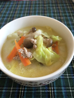 簡単⁉️野菜の豆乳スープ⁉️-レシピのメイン写真