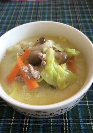 簡単⁉️野菜の豆乳スープ⁉️-レシピのメイン写真