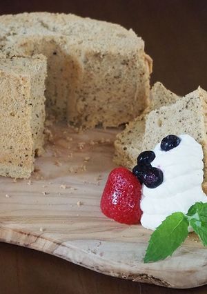 バイタミックスで紅茶のシフォンケーキ-レシピのメイン写真