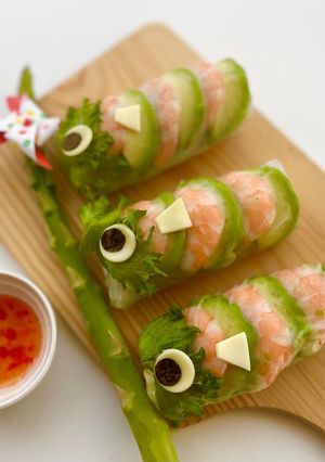 こどもの日に☆ハッピー生春巻き鯉のぼり-レシピのメイン写真