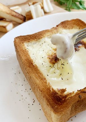 超簡単！とろーりチーズフォンデュトースト-レシピのメイン写真
