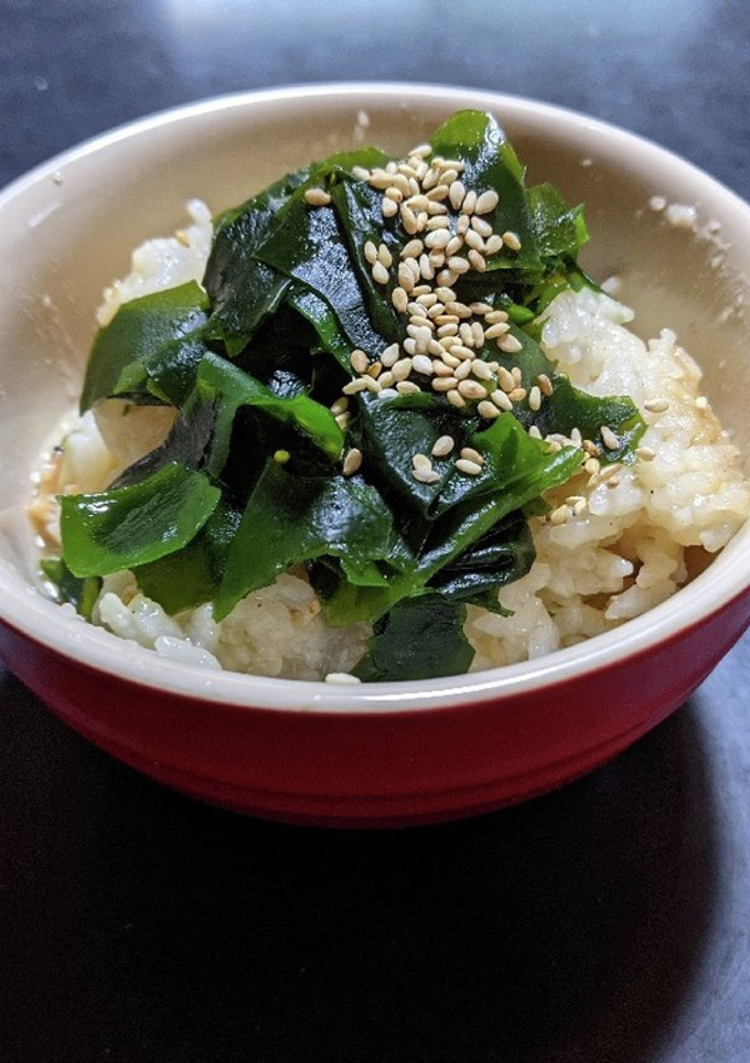 桜えびの炊き込みご飯のわかめスープ-レシピのメイン写真