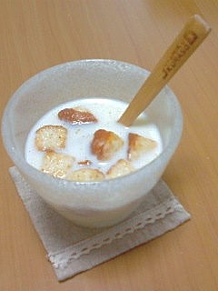 朝食にいかが❤ ラスク&ミルク-レシピのメイン写真