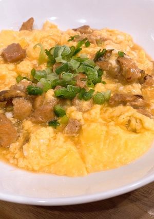 レンジで簡単！親子丼風-レシピのメイン写真