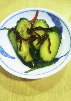 白だしと塩昆布で簡単☆きゅうりのお漬物-レシピのメイン写真