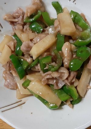 鶏胸肉とピーマンの青椒肉絲風☆豚こまでも-レシピのメイン写真