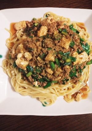 絶品☆汁なし麻婆麺-レシピのメイン写真