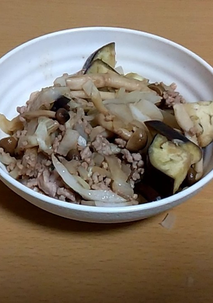ひき肉と玉ねぎのソース炒め-レシピのメイン写真