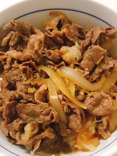 牛丼-レシピのメイン写真