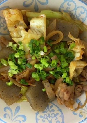 ⭐︎モツと蒟蒻とお野菜の甘辛⭐︎-レシピのメイン写真