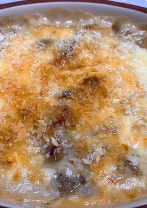 旨味爆発☆鶏肉と舞茸のマカロニグラタン-レシピのメイン写真