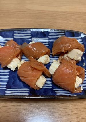 クリームチーズのサーモン巻き-レシピのメイン写真