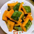 だしパックで簡単かぼちゃの煮物