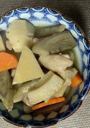 今が旬　たけのこの煮物-レシピのメイン写真