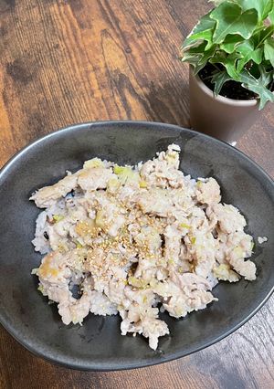 ネギ塩豚丼-レシピのメイン写真