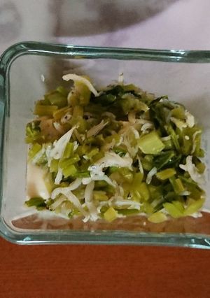 かぶの葉 しらす ふりかけ-レシピのメイン写真
