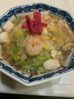 ゆかりのイブクロ 海鮮あんかけチャーハン-レシピのメイン写真