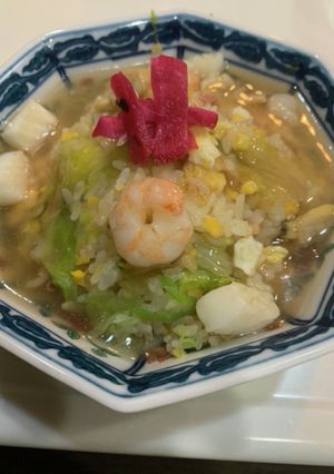ゆかりのイブクロ　海鮮あんかけチャーハン-レシピのメイン写真