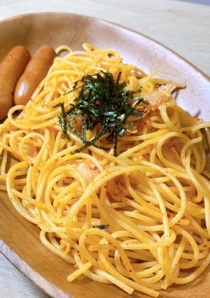 キムチパスタ-レシピのメイン写真