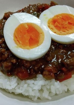 パプリカのキーマカレー-レシピのメイン写真