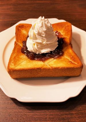 小倉トースト【おうちカフェ】-レシピのメイン写真