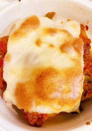 ジャガイモと挽肉のトマトクリームグラタン-レシピのメイン写真