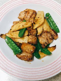 豚肉と筍のオイスターソース炒め-レシピのメイン写真