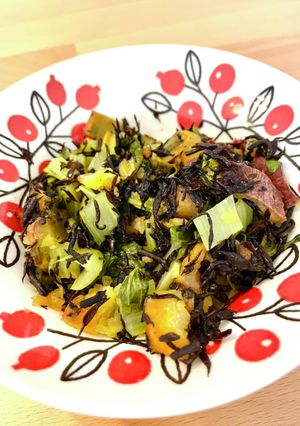 サツマイモと小松菜のひじき煮-レシピのメイン写真