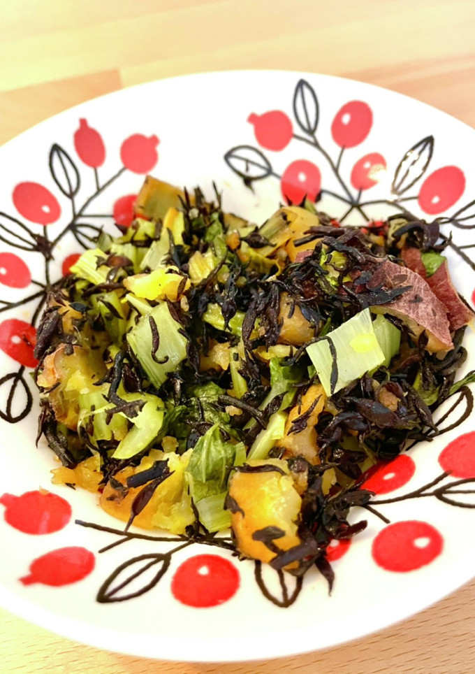 サツマイモと小松菜のひじき煮-レシピのメイン写真