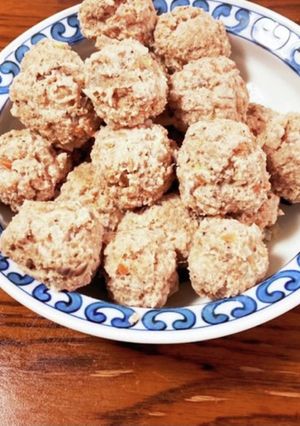 すいとんのような肉団子-レシピのメイン写真