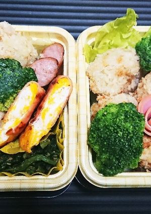 【夫婦弁当29】エビカツとハムエッグ-レシピのメイン写真