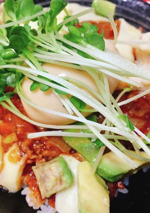 簡単タコライス風乗せ飯-レシピのメイン写真