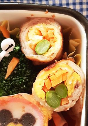 カラフル！アスパラガスの肉巻き-レシピのメイン写真