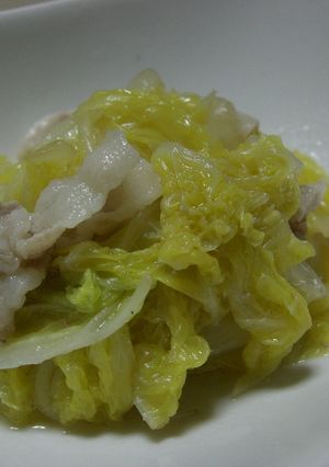 白菜と豚バラのコンソメ煮-レシピのメイン写真