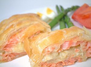 サーモンのクリームポテト包み-レシピのメイン写真